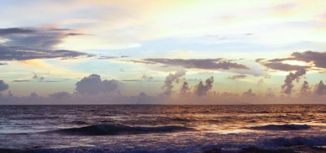 Sunset on a Beach